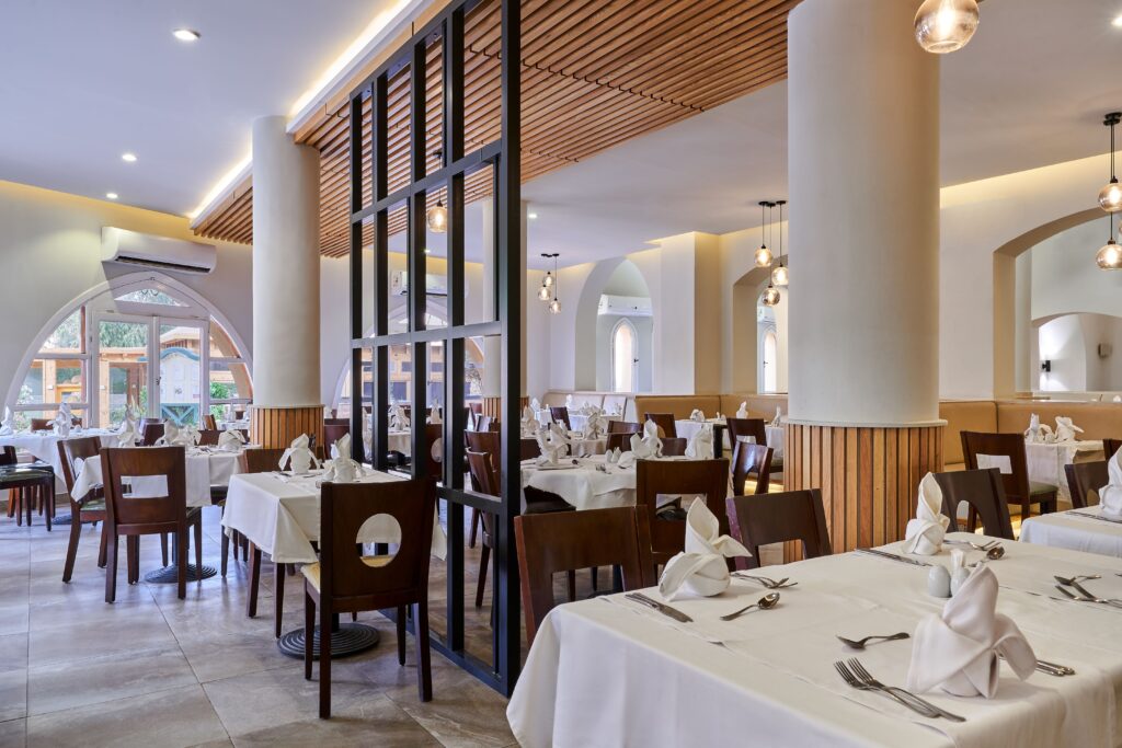 Take a Culinary journey in El Gouna while enjoying a family friendly resort services